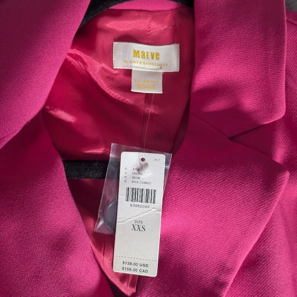 Maeve Pink Tailored Sleeveless Vest - Picture 2 of 3